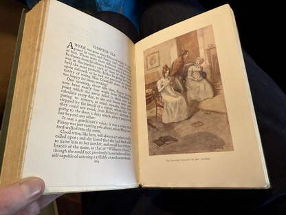 Jane Austen : Mansfield Park (2 Volumes) Illustrations in Colour 1908