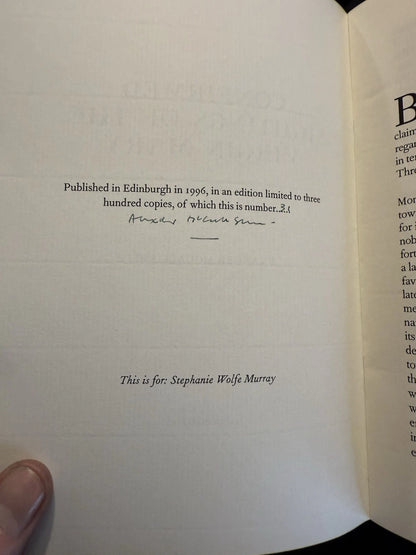 SIGNED Alexander McCall Smith : Confirmed Sighting of the Virgin Mary #125/350