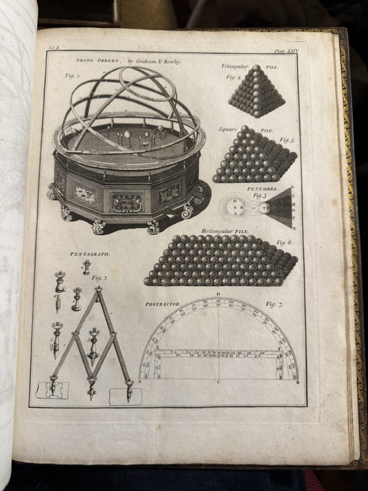 1815 The Philosophical and Mathematical Dictionary (2 Vols) Charles Hutton