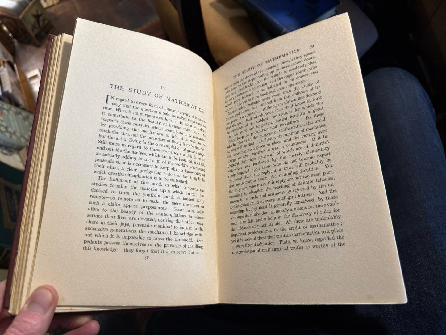 Bertrand Russell : Mysticism and Logic (1918-1st) Essays, Physics, Matter, Math