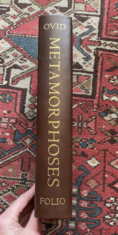 Ovid's Metamorphoses : Ltd Edition : Folio Society : Full Leather in Clamshell Box