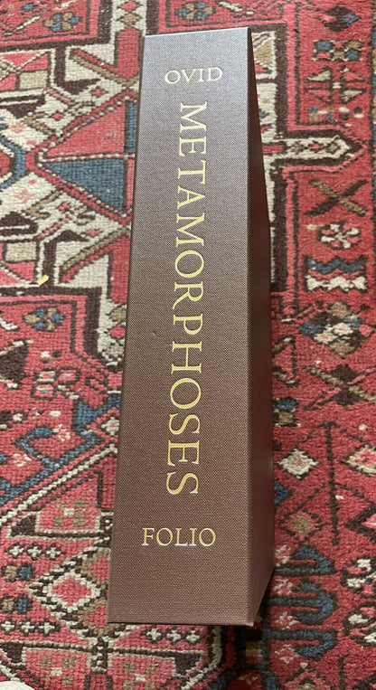 Ovid's Metamorphoses : Ltd Edition : Folio Society : Full Leather in Clamshell Box