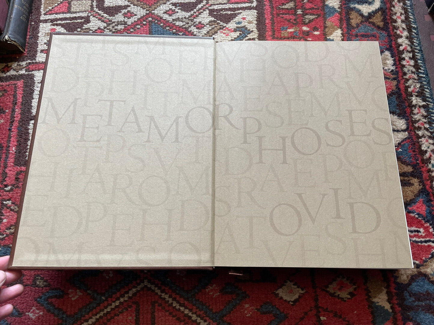 Ovid's Metamorphoses : Ltd Edition : Folio Society : Full Leather in Clamshell Box