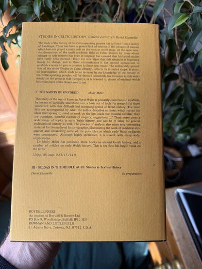 Celtic Britain in the Early Middle Ages : Kathleen Hughes : Book of Deer 1980
