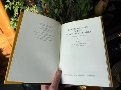 Celtic Britain in the Early Middle Ages : Kathleen Hughes : Book of Deer 1980