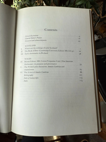 Celtic Britain in the Early Middle Ages : Kathleen Hughes : Book of Deer 1980