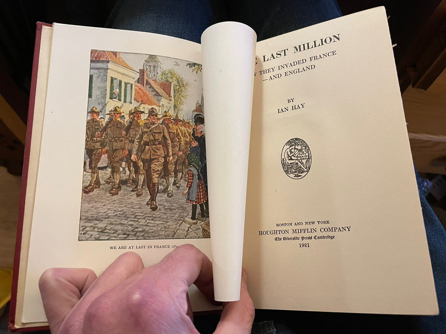 Ian Hay : The Last Million : SIGNED BY AUTHOR and HIS BROTHER 1921