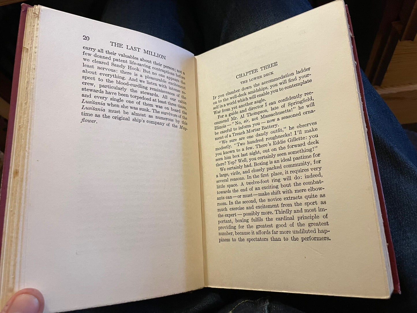 Ian Hay : The Last Million : SIGNED BY AUTHOR and HIS BROTHER 1921