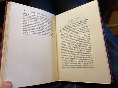 Ian Hay : The Last Million : SIGNED BY AUTHOR and HIS BROTHER 1921