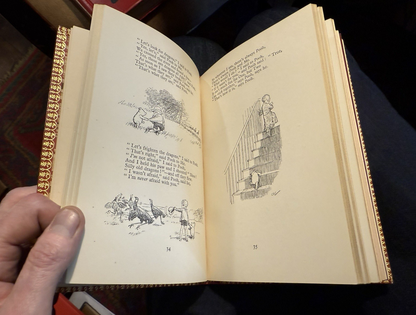 A A Milne : Now We Are Six : 1st/1st : Fine Binding (Baynun Riviere) 1927
