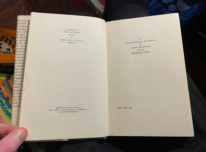 Compton Mackenzie : The Rival Monster : First Edition 1952 ( In Dust Jacket)