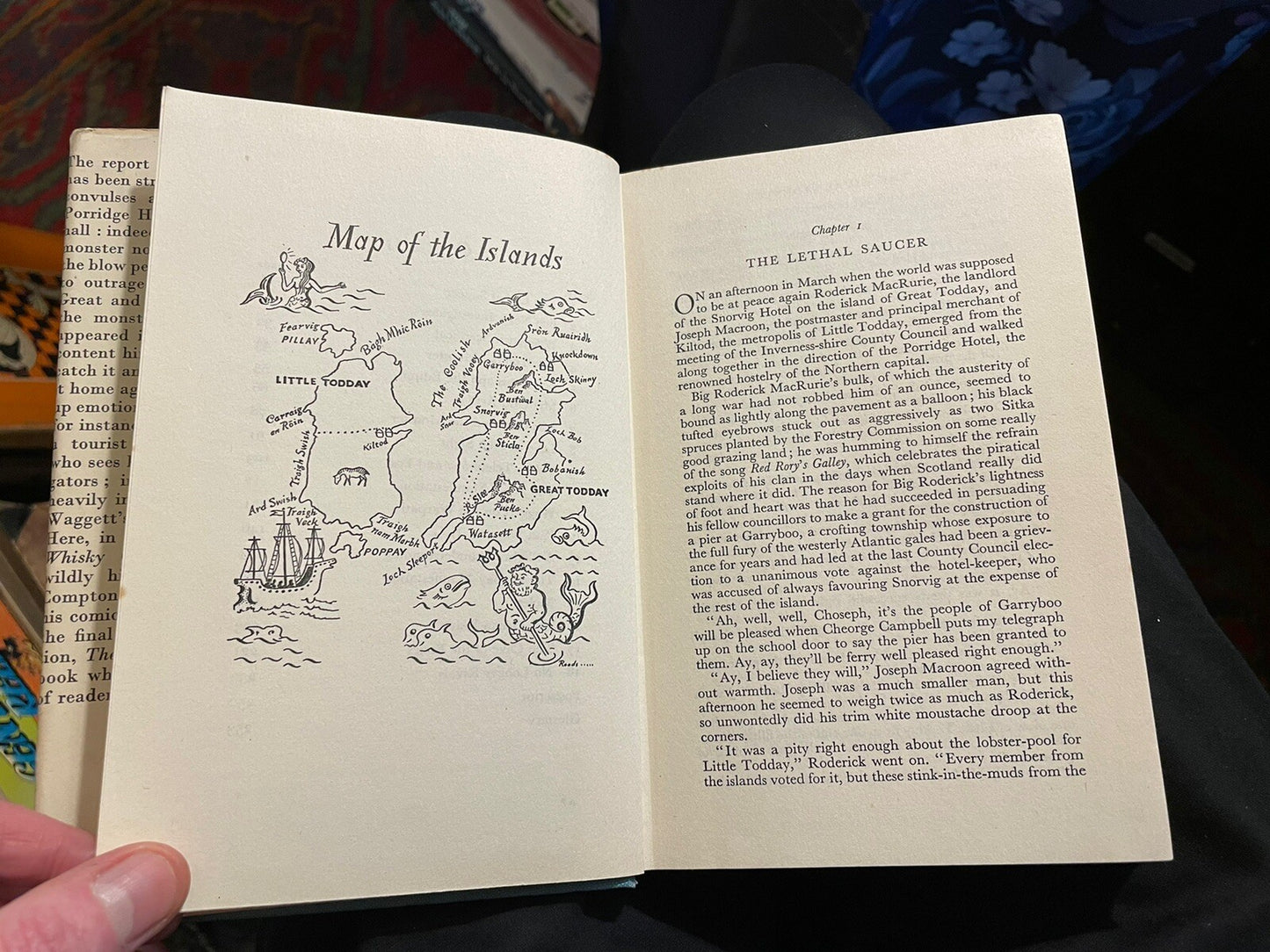 Compton Mackenzie : The Rival Monster : First Edition 1952 ( In Dust Jacket)