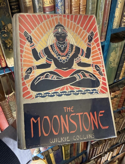 c.1927 Wilkie Collins : The Moonstone : Original Dust Jacket : Astor Library Ed