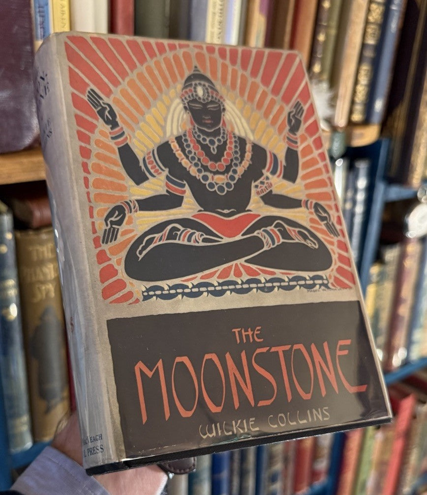 c.1927 Wilkie Collins : The Moonstone : Original Dust Jacket : Astor Library Ed