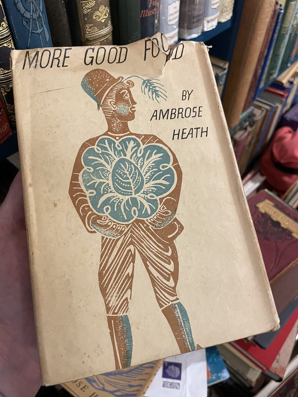 1933 Ambrose Heath : More Good Food : First Edition in Dust Jacket