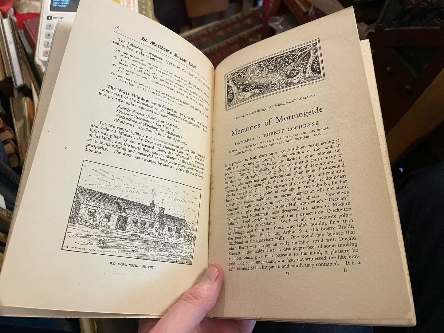 1908 About St Matthews Morningside : Local Memories : Edinburgh