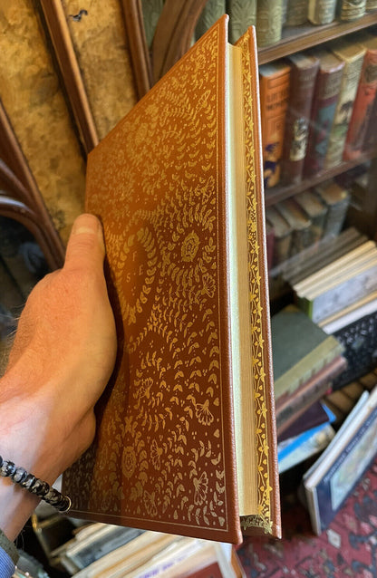 William Morris : Love is Enough : Ltd Edition : Folio Society : Full Leather