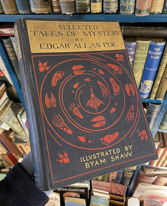 Selected Tales of Mystery by Edgar Allan Poe 1909 illustrated by Byam Shaw