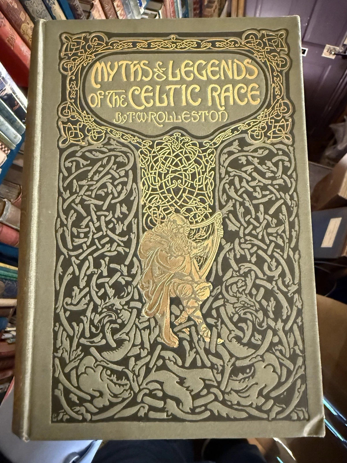 1917 Myths and Legends of the Celtic Race : T W Rolleston : History