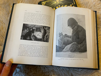 1898 NANSENS FARTHEST NORTH (2 Vols) POLAR EXPLORATION Illustrated MAPS