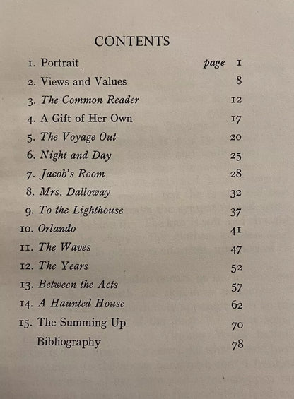 Virginia Woolf - Deborah Newton : Australian Hardback in DJ : 1st Edition 1946