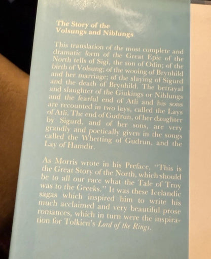 The Story Of The Volsungs & Niblungs by Willaim Morris & Eirikr Magnusson : 1980