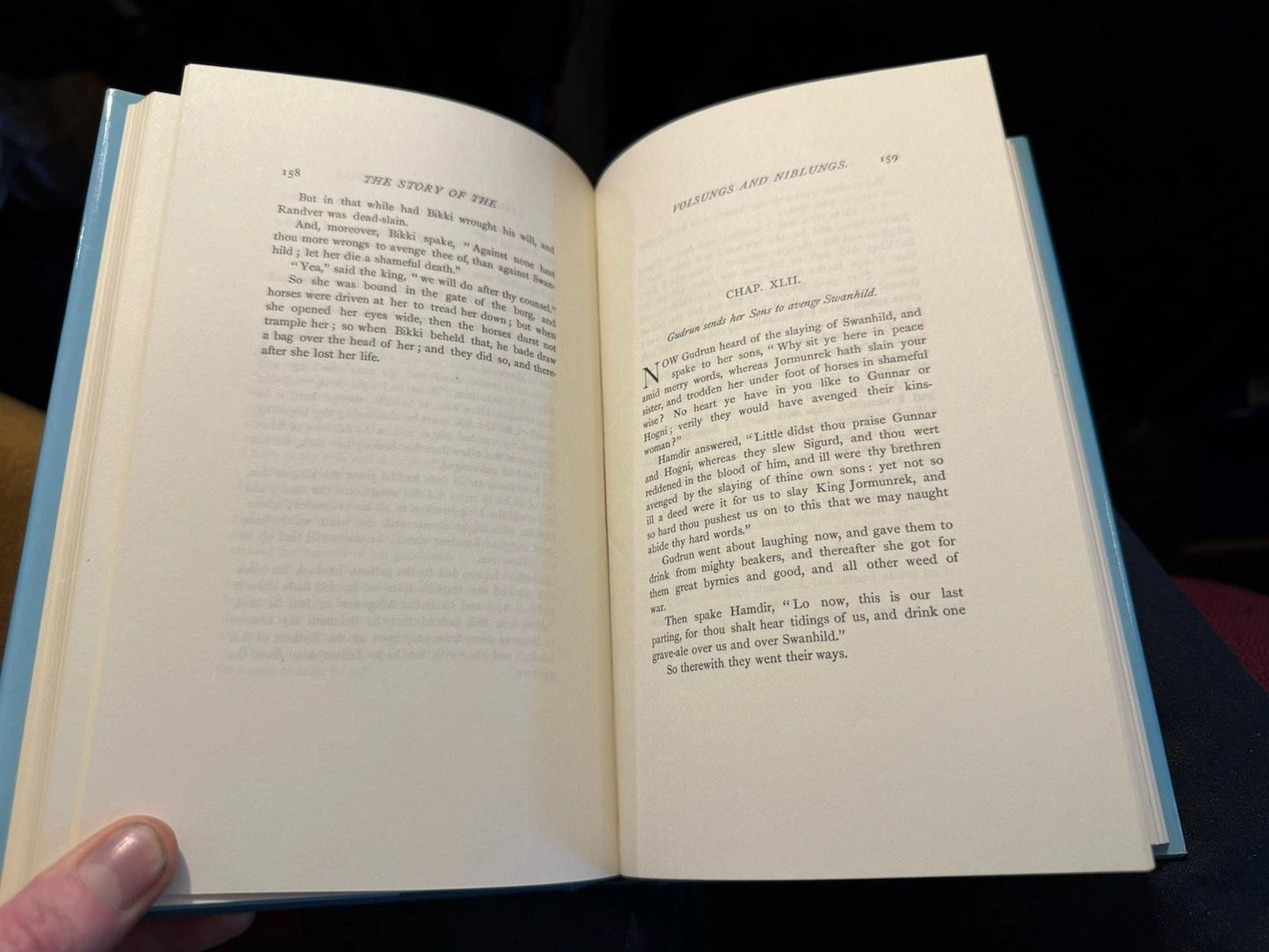 The Story Of The Volsungs & Niblungs by Willaim Morris & Eirikr Magnusson : 1980