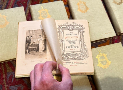 1882 The Novels of Jane Austen : Dent : First Edition Thus except Emma : VG