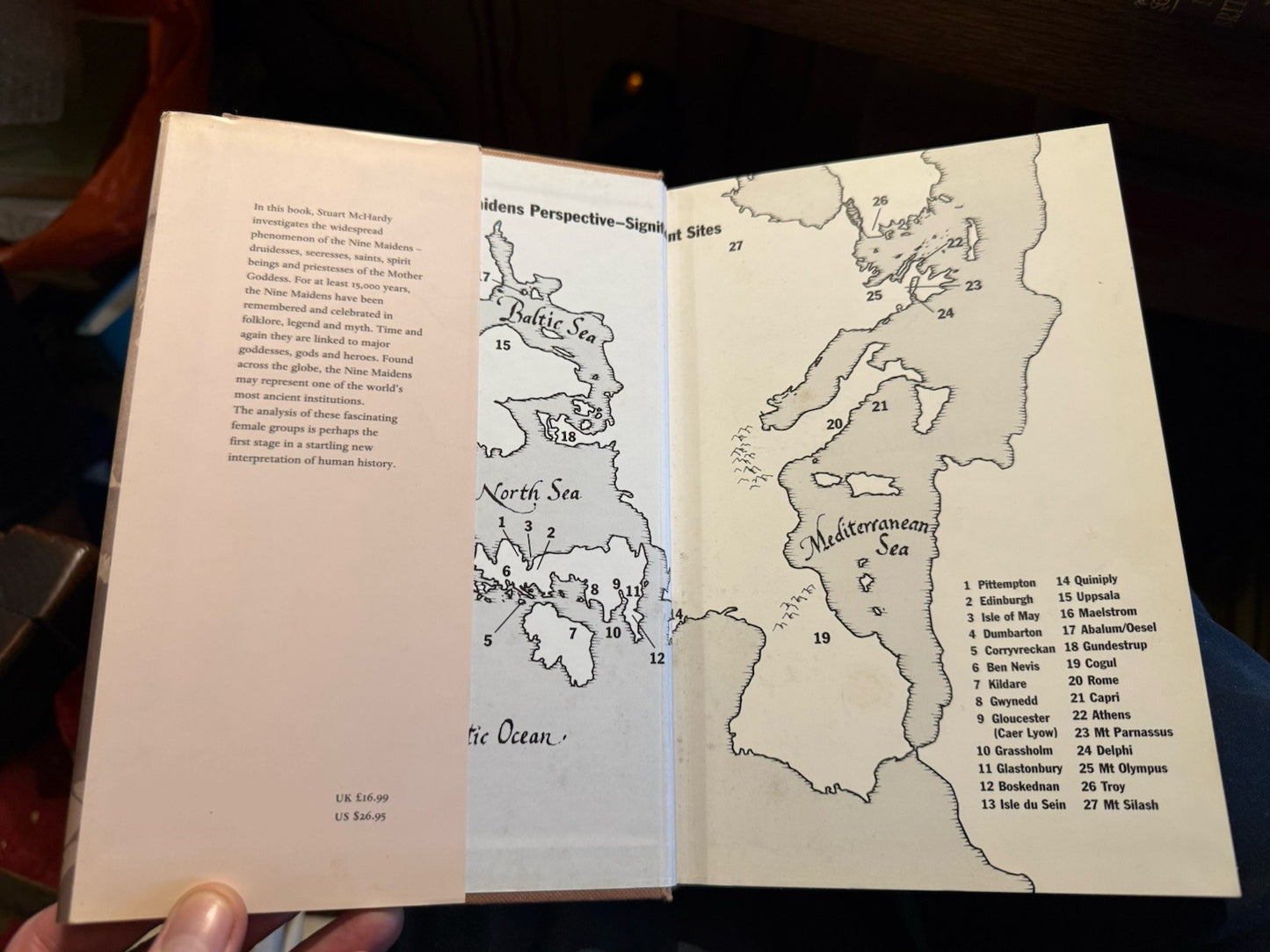 The Quest for the Nine Maidens (SIGNED) Stuart McHardy : Shape-shifters Diviners