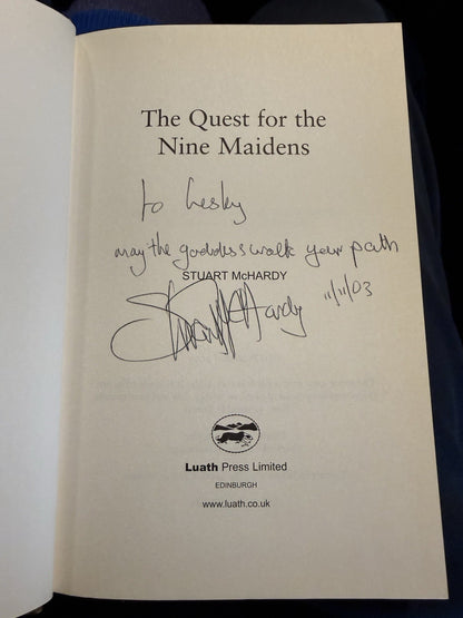 The Quest for the Nine Maidens (SIGNED) Stuart McHardy : Shape-shifters Diviners