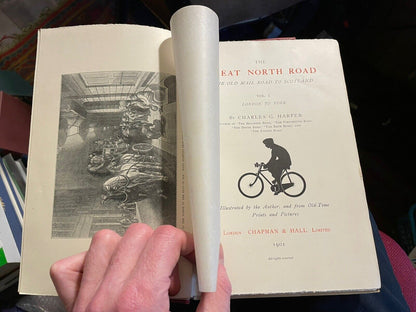 Harper's The Great North Road (2 Vols) Old Mail Road to Scotland 1901