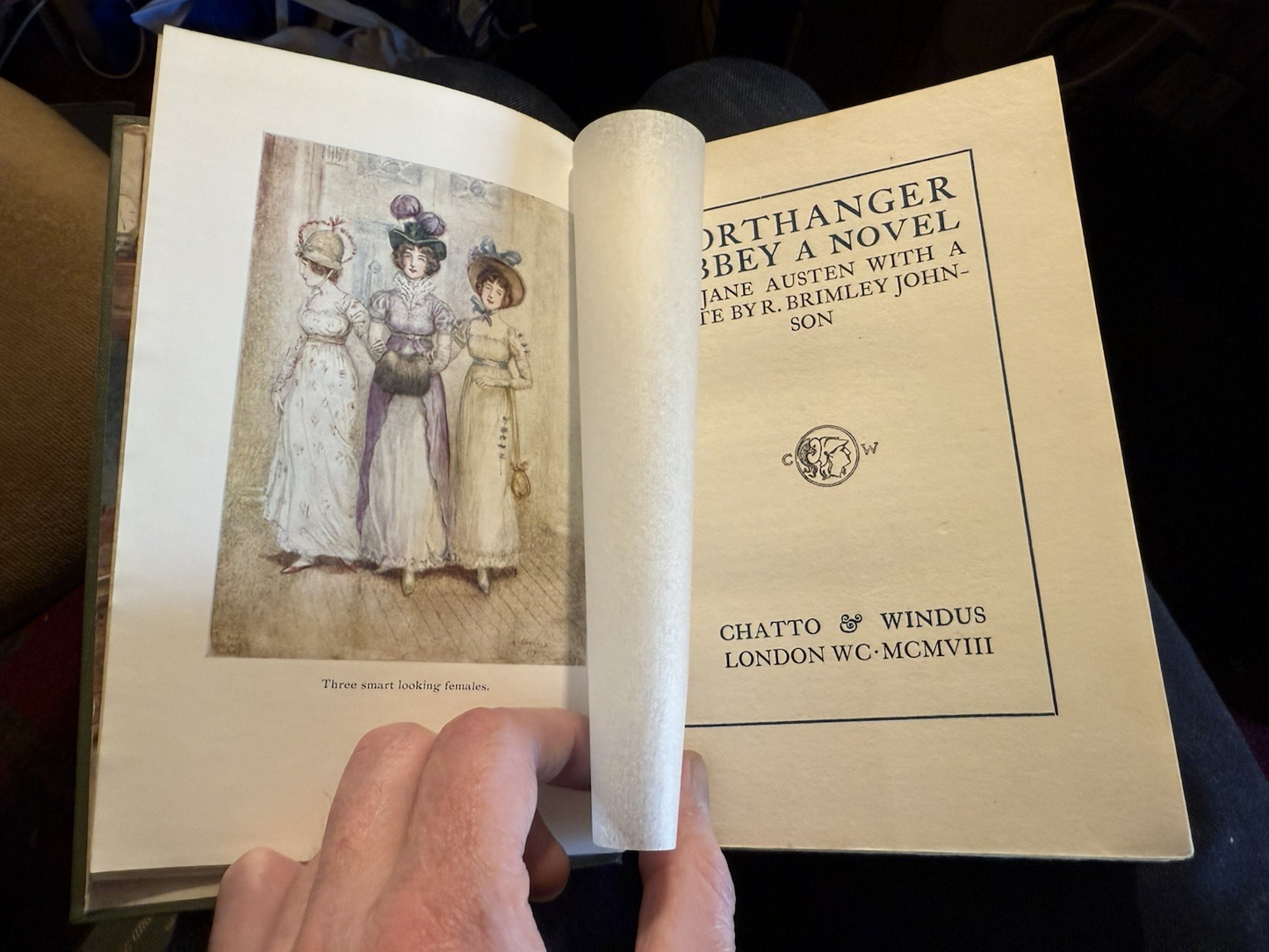 Jane Austen : Northanger Abbey : Colour Illustrations by A. Wallis Mills 1908