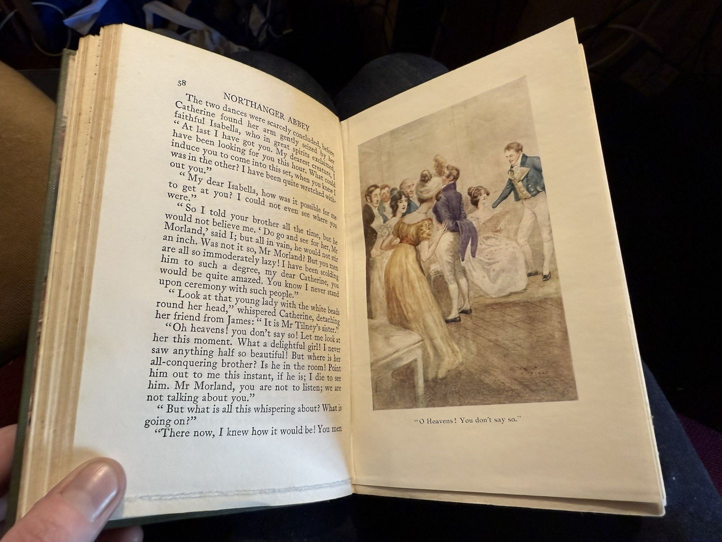 Jane Austen : Northanger Abbey : Colour Illustrations by A. Wallis Mills 1908