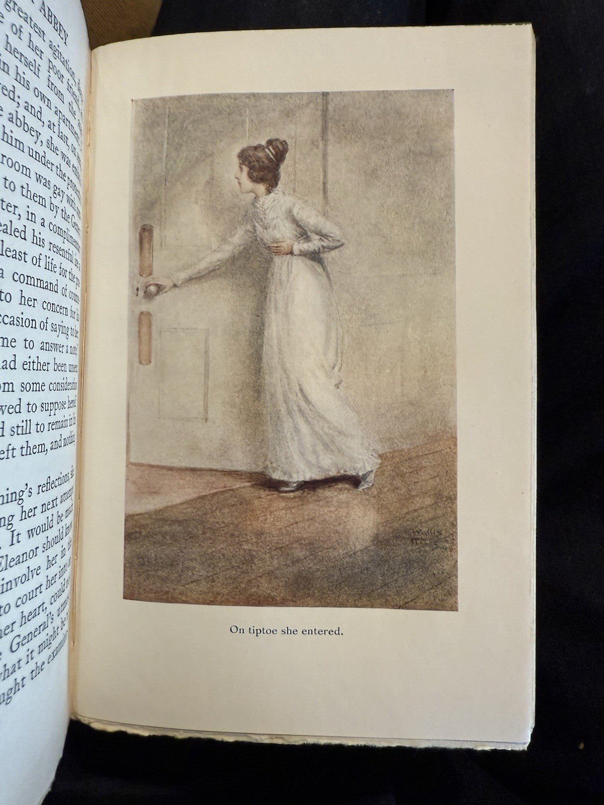 Jane Austen : Northanger Abbey : Colour Illustrations by A. Wallis Mills 1908