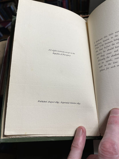 1895 MENTEITH For TOURISTS R. B. Cunninghame Graham :  SOUTH PERTHSHIRE Guide