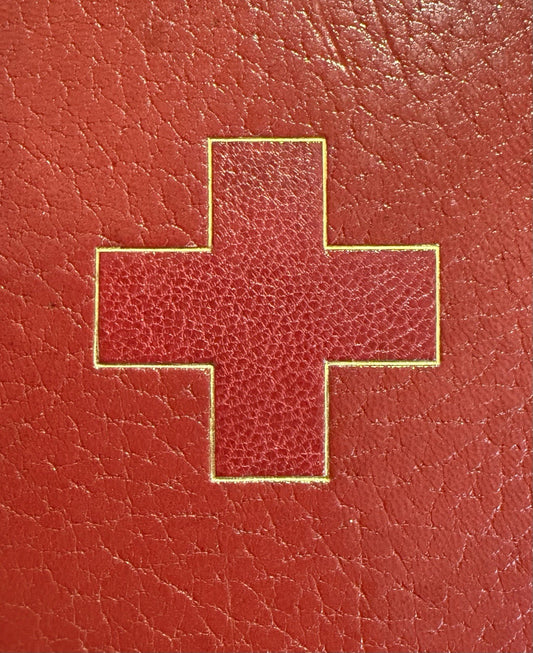 Illuminated Manuscript : Red Cross Nurse : Florence Nightingale Award : WWI