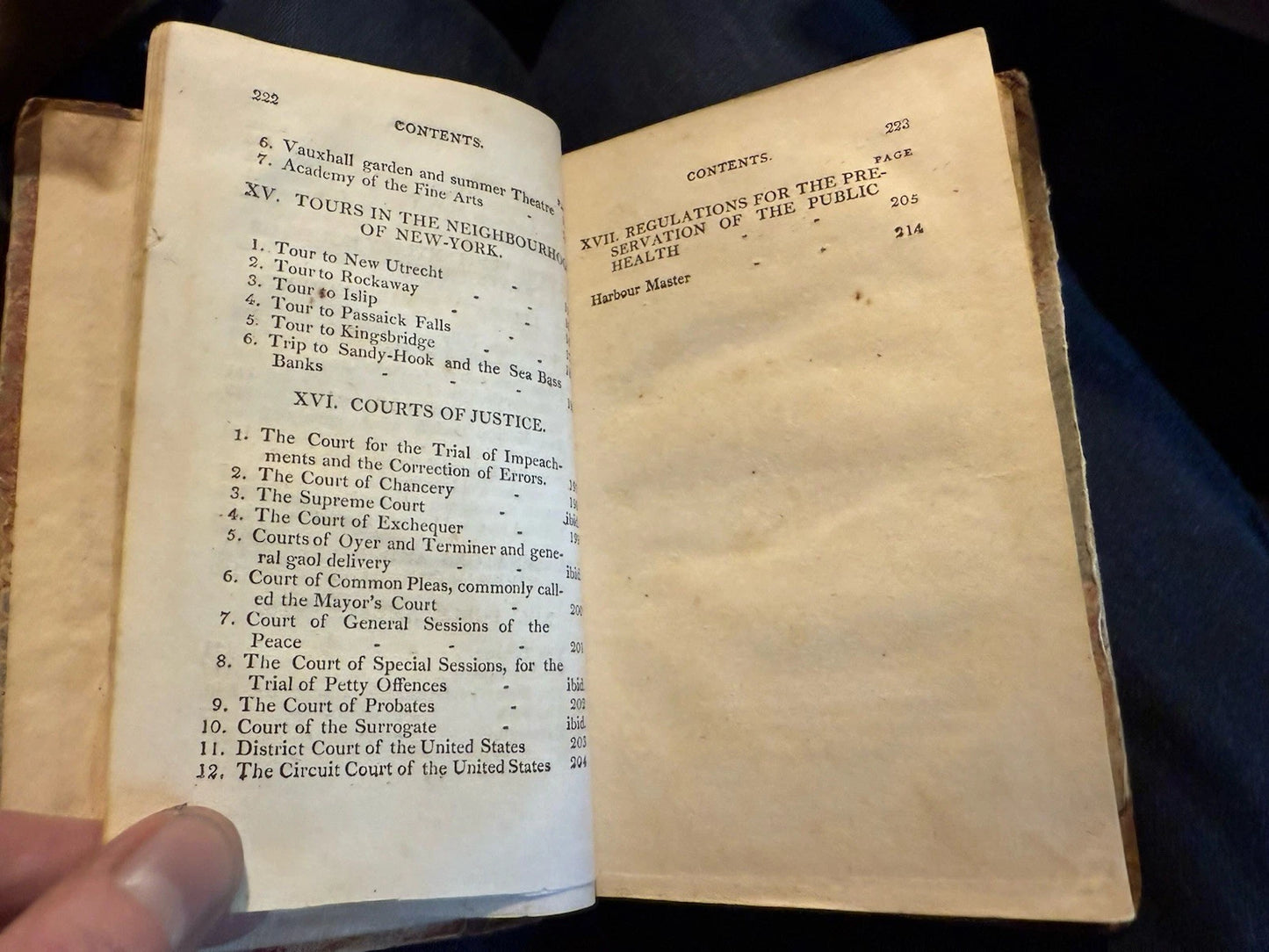 1807 The Picture of New York : Travellers Guide Through Commercial Metropolis