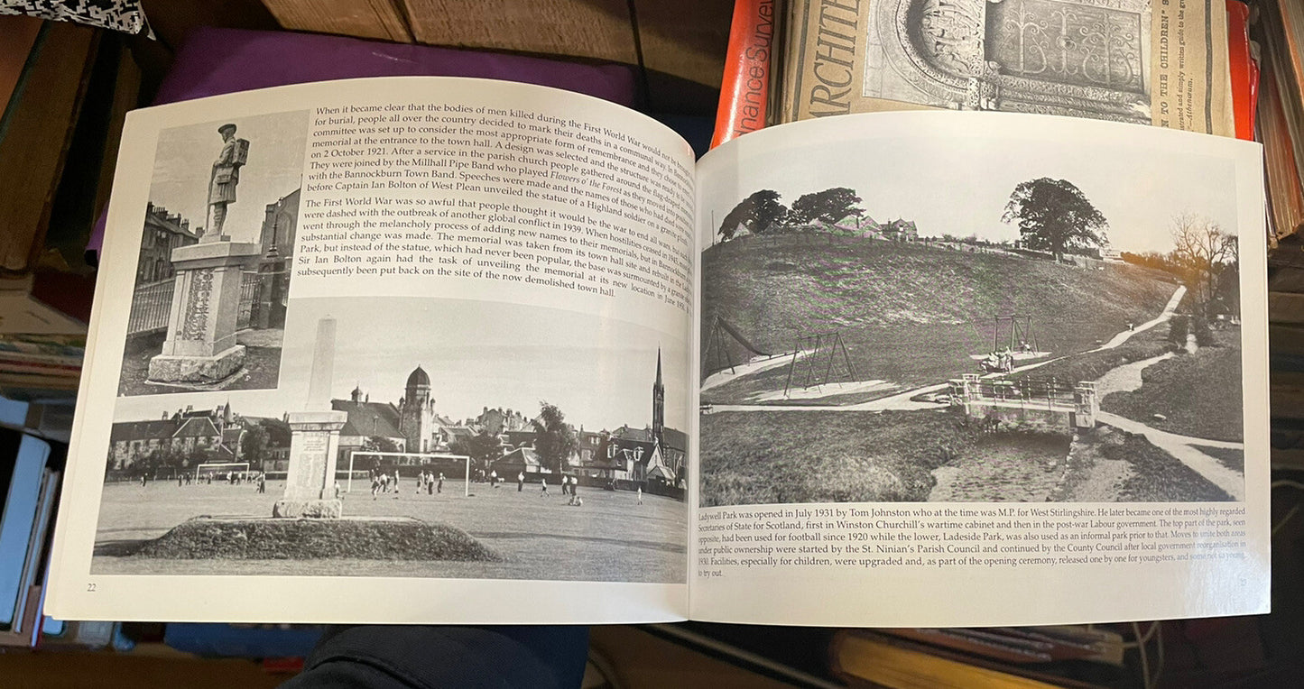 Old Old Bannockburn Stirlingshire Scotland : Photographs : Local History VGC