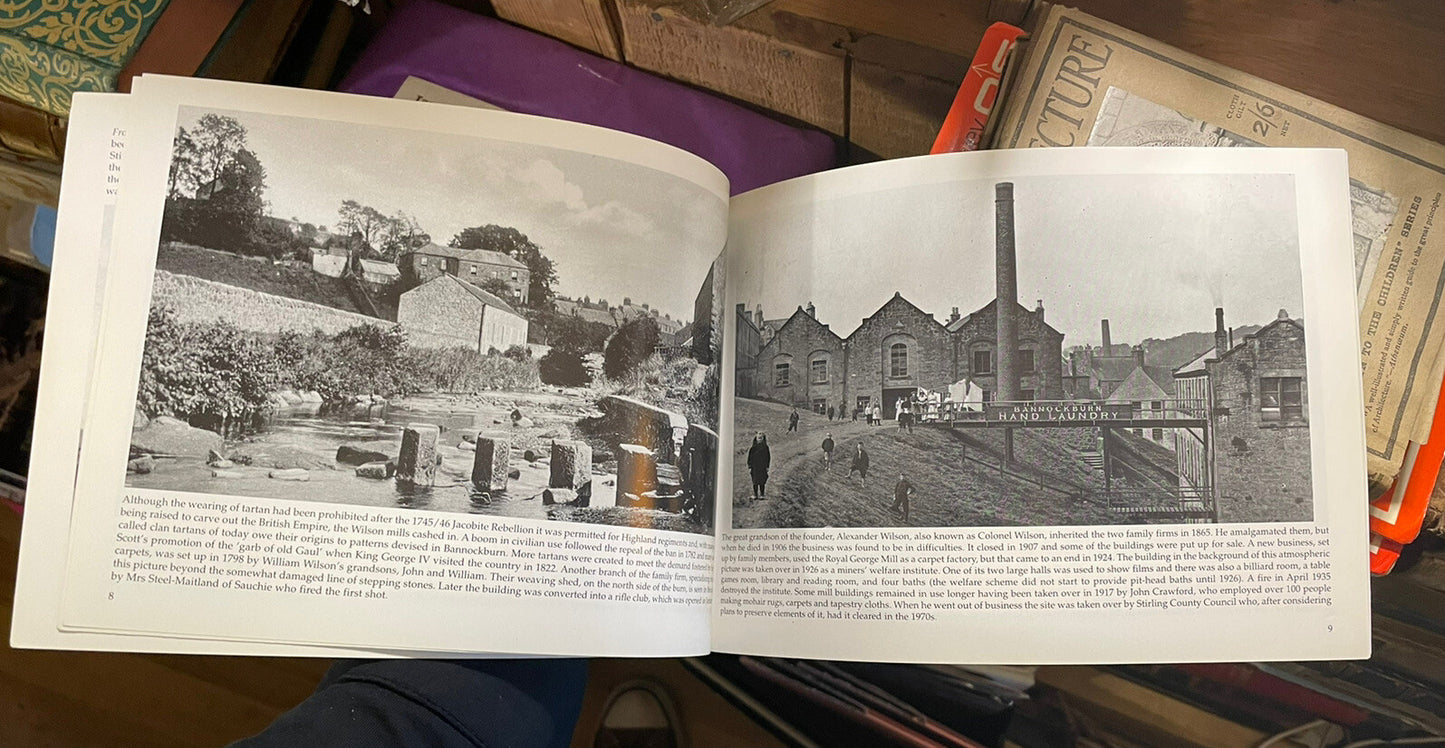 Old Old Bannockburn Stirlingshire Scotland : Photographs : Local History VGC