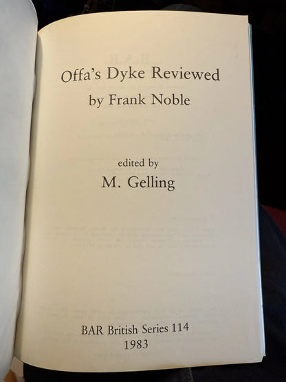 Offa's Dyke Reviewed : Herford : Frank Noble 1983