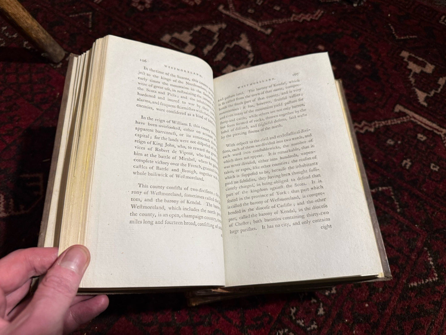 1792 Oldfield HISTORY of BOROUGHS of GREAT BRITAIN, 3 Vols, FINE TREE CALF