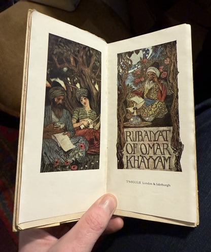 Rubaiyat of Omar Khayyam : Jessie M King Cover Design : Persian Poetry c1911