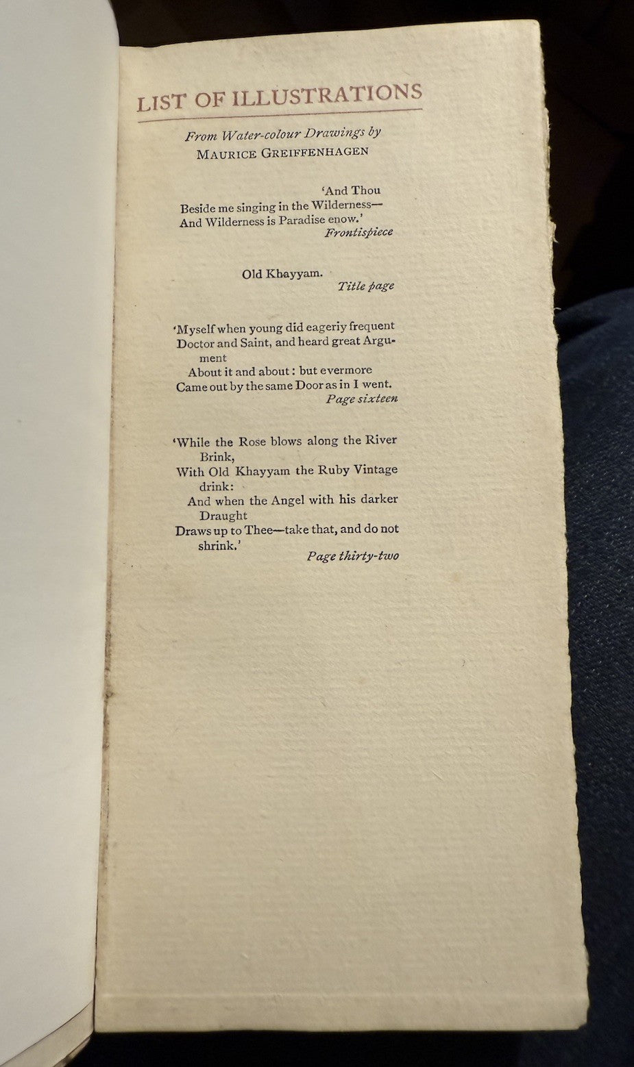 Rubaiyat of Omar Khayyam : Jessie M King Cover Design : Persian Poetry c1911