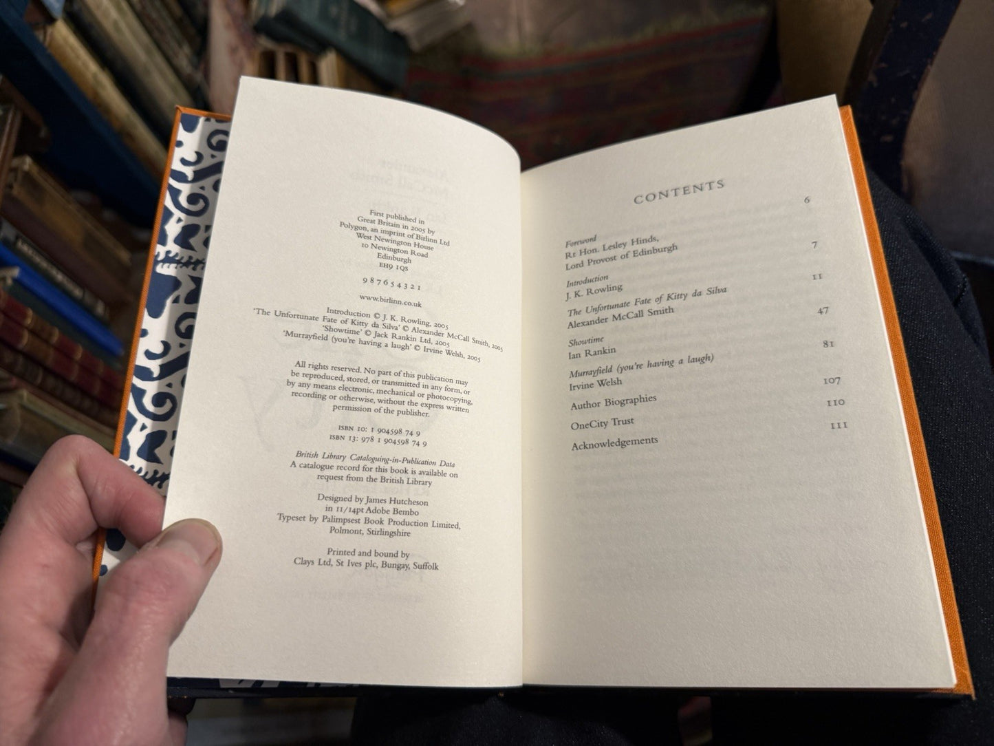 One City : SIGNED Ltd : J K Rowling : Ian Rankin : Irvine Welsh & McCall Smith
