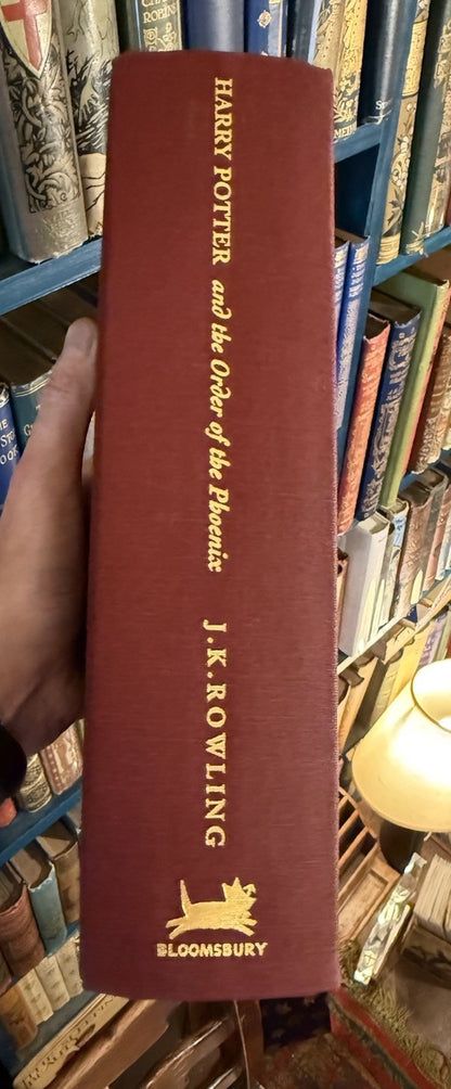 Harry Potter and the Order of the Phoenix : J K Rowling : Deluxe Ed 1st/1st