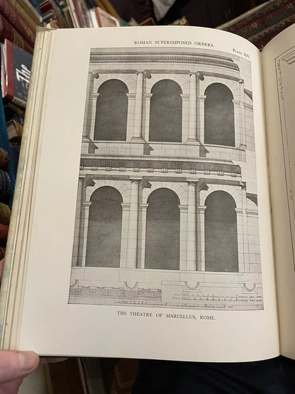 The Orders of Architecture (3 Vols) Arthur Sratton : 80 Plates : 1931