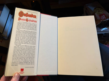 Outlander : Diana Gabaldon : 1st/1st Edition : Inscribed & Signed by the Author