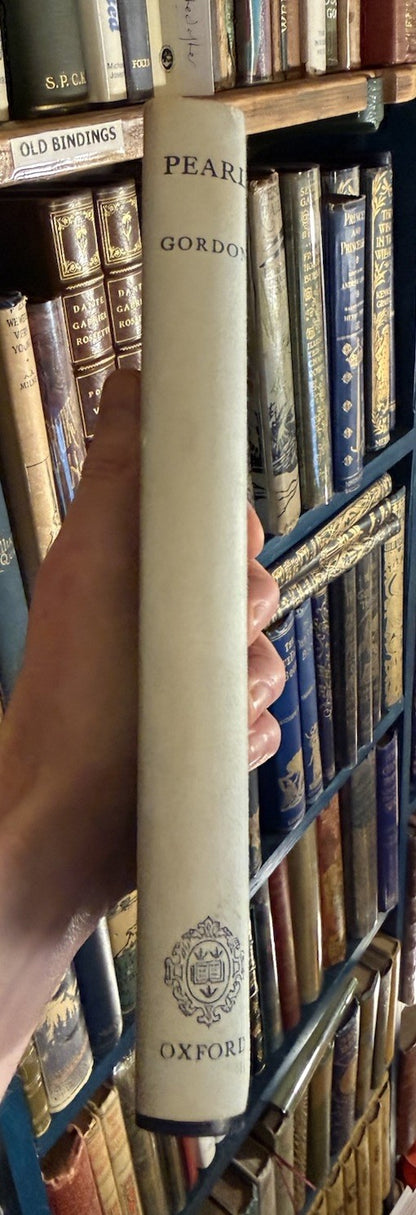 Pearl : Edited by E V Gordon ( with JRR Tolkien ) Middle English Peom