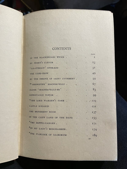 Border Ghost Stories : Howard Pease : Supernatural Tales : 1st Edition 1919