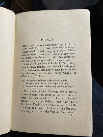 Border Ghost Stories : Howard Pease : Supernatural Tales : 1st Edition 1919